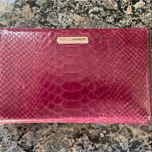 Rebecca Minkoff wallet, burgundy leather